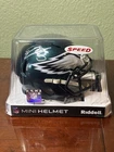 Donovan McNabb Autographed Philadelphia Eagles Mini Helmet JSA Witness COA