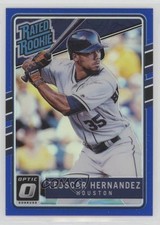 2017 Panini Donruss Optic Rated Rookies Blue Prizm 64/149 Teoscar Hernandez fm5