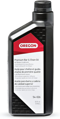 Oregon 54-026 Premium Bar and Chain Oil and Lubricant for Chainsaws, 1 Quart Bot
