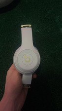 Beats by Dr. Dre Solo 4 Wireless Bluetooth On-Ear Headphones White And Gold