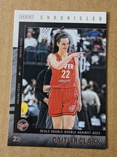 2025 Panini Chronicled Caitlin Clark WNBA #33 Indiana Fever ROY 