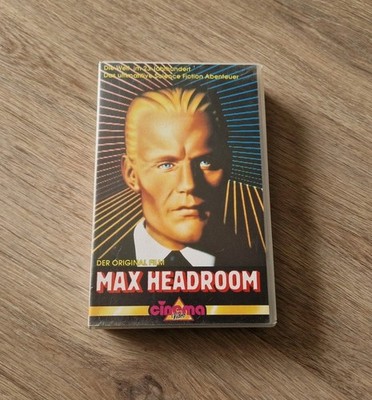 Max Headroom Film - Cinema Medienplus VHS Rarität - 1985 Cyberpunk SciFi Kult 