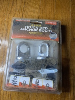 Task Force 2 Pack Heavy Duty Truck Bed Anchors 