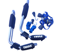 Thule Hull-a-port Vertical Kayak Carrier J-style Rack Roof Super Nice Complete Thule Hull-a-port Vertical Kayak Carrier J-style Rack Roof Super Nice Complete