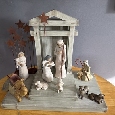 Willow Tree Nativity Scene Wisemen - Beautiful 11 Set   Holiday