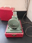 Vintage Betsy Ross Minature Sewing Machine- Model 707 Faux Snake Skin Case — photo 5