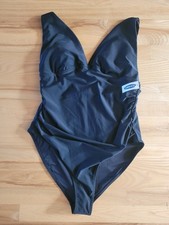 Old Navy Women's 1 Piece Black Swimsuit Sz XL Modest Coverage NWT
