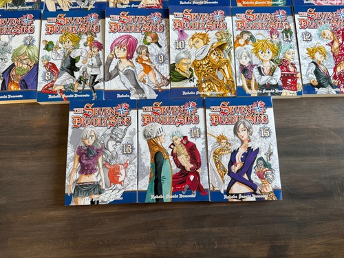 The Seven Deadly Sins | 1-15 | Manga | Nakaba Suzuki 1st Printing - Picture 6 of 8