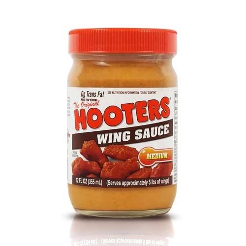 Original Medium Wing Sauce, 12 oz - Pack of 6 Bottles