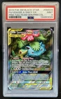 2019 Pokemon SM Black Star Promos Venusaur & Snivy Tag Team #SM229 PSA 9