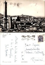 Bologna Panorama View Postcard Italy Postmarked 1951 Real Photo Vintage
