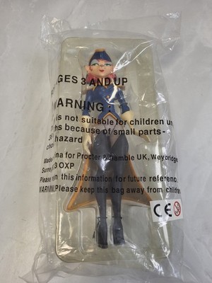 Disney Treasure Planet Fairy Liquid Werbefigur Captain Amelia Neu in OVP. PS