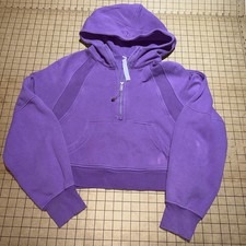 Lululemon Scuba Oversized Half-Zip Hoodie Size XS/S Purple SEE PICTURES