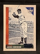 2022 Panini Diamond Kings Short Print Jackie Robinson #101 Artist Proof Blue