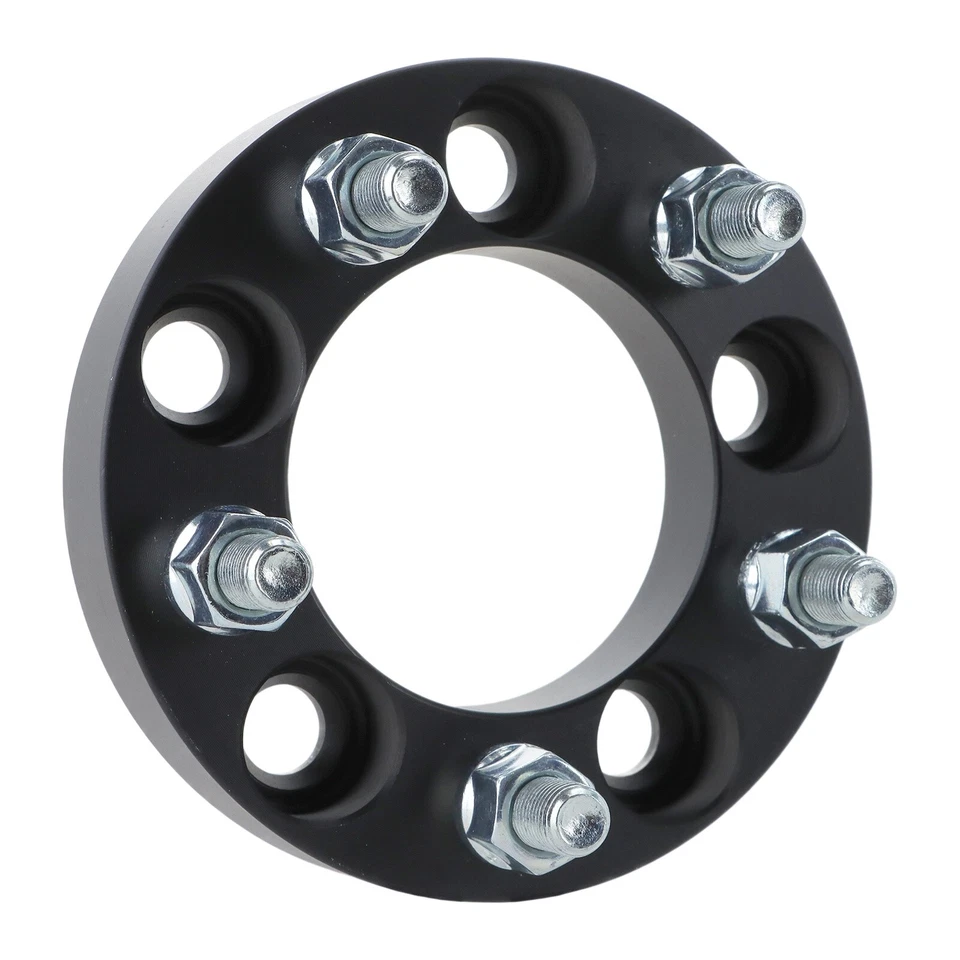 Pair Wheel Adapters 1" 5×4.5" 82.5mm 1/2"×20 For 1984-2012 2013 Jeep Cherokee Foto 3 de 4