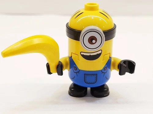 Lego Minion Stuart - blue overalls minifigure (mnn005) from 75549