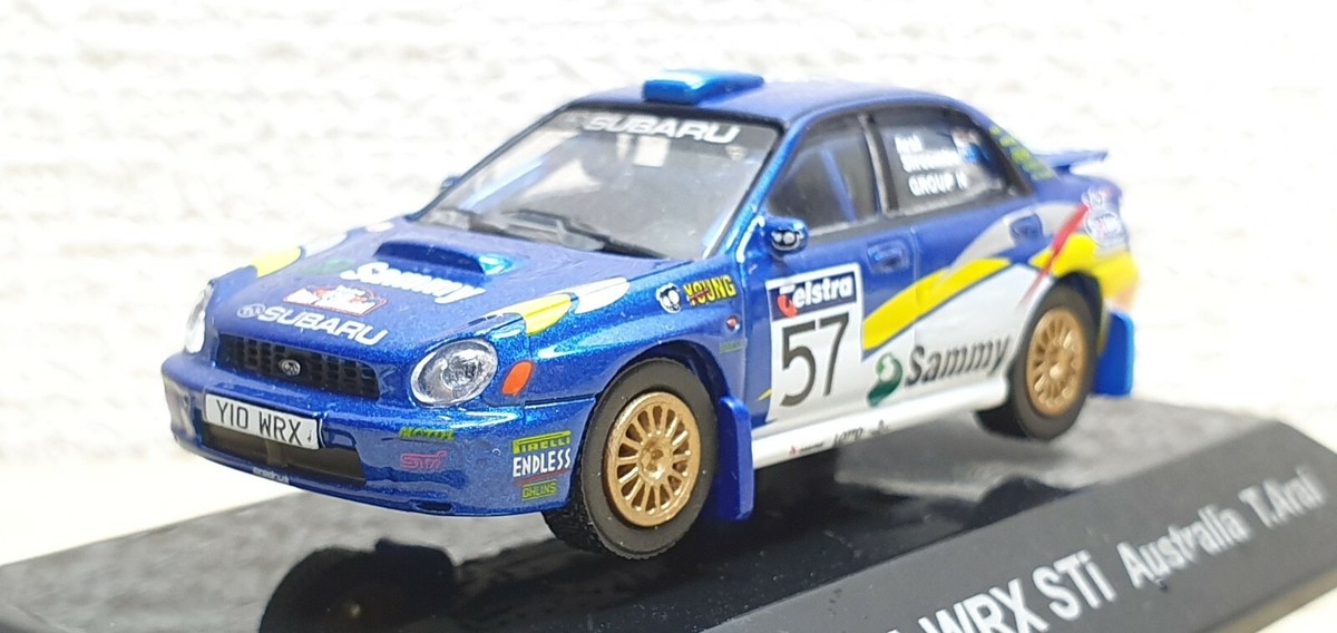1/64 CM's SUBARU IMPREZA WRX WRC STI 2002 Rally Australia T.Arai