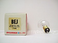 BEJ Projector Projection Lamp Bulb 200W 120V Sylvania AVG. 25-HOUR LAMP 