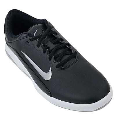 NIKE Vapor AQ2302 001 NIB Spikeless Fitsole Black & Metallic 