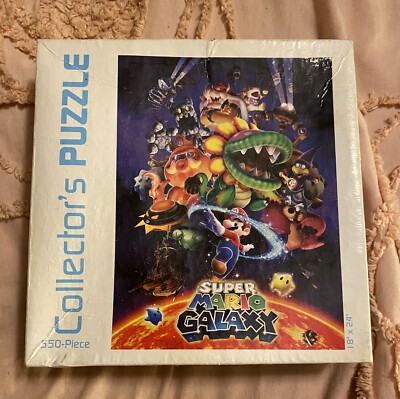 2012 USAopoly Nintendo Super Mario Galaxy 550 PC Collector's Puzzle COMPLETE