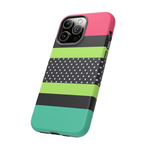 90s Neon & Polka Dots Tough phone Case for IPhone, Samsung Galaxy, Google Pixel - 第 87/287 張圖片