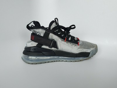 Loudon Jordan Jumpman Hustle White/Black Mens Basketball Shoe â air max shoes ebay â Q0320 
