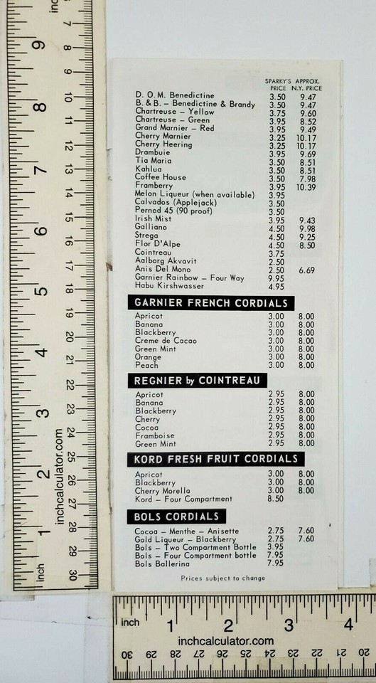 1960s Sparkys Liquor Stores St Thomas Virgin Islands Vintage Travel