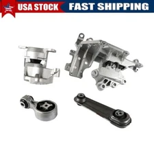 4Pcs for Nissan Rogue 2.5L 2014-2020 Engine Motor & Transmission Mount Kit