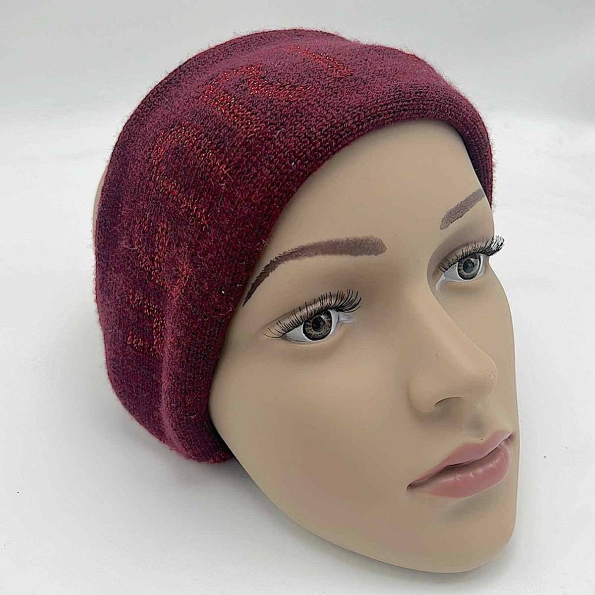 Henri Bendel cashmere red ear warmer headband | eBay display picture 1