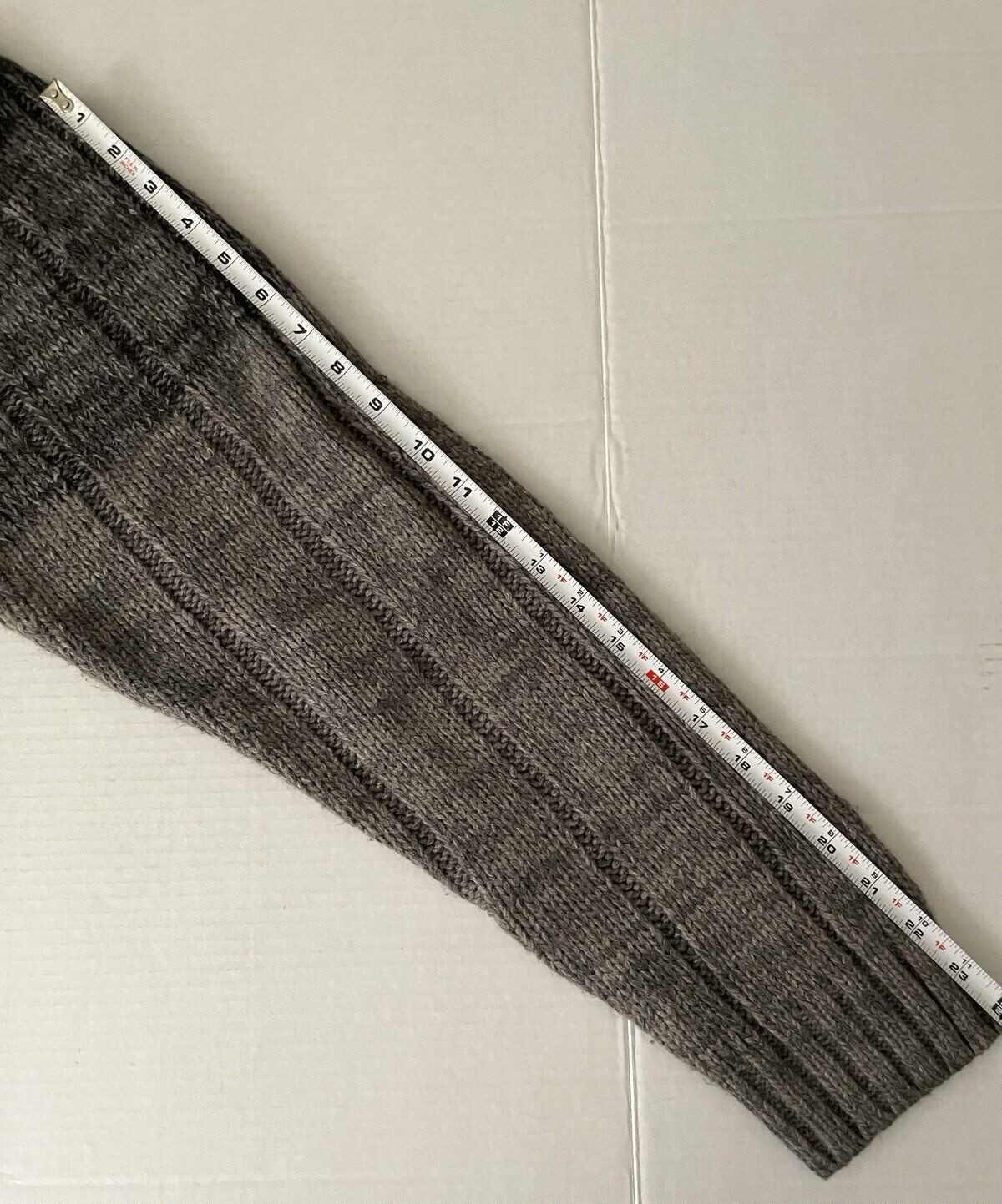 Weatherproof Gray Pullover Cable-knit Sweater Moc… - image 10