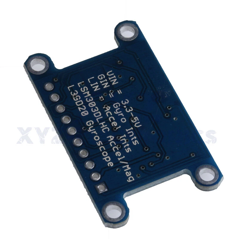 9 Axis IMU L3GD20 LSM303D Module 9DOF Compass Acceleration Gyroscope for Arduino - Image 3 of 4