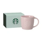 Starbucks Japan 2025 Gift boxed logo mug pink beige 355ml