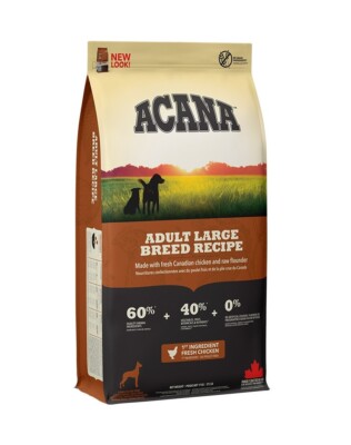 11,4 kg ACANA Adult large breed Trockenfutter getreidefrei für Hunde über 25 kg