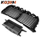 Upper & Lower Radiator Grille Air Shutter Without motor For Ford F150 2015-2017