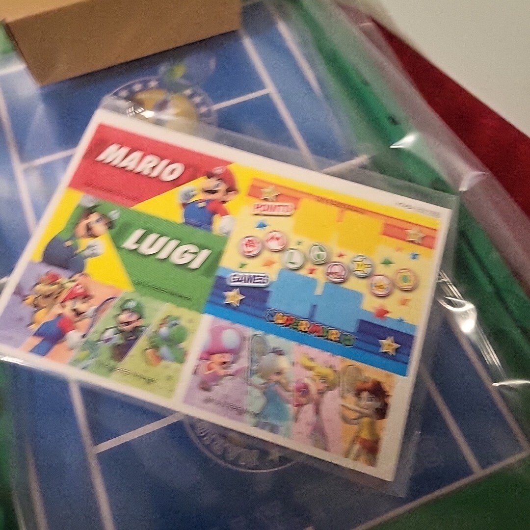 Aquabeads Super Mario Rally Tennis | Juego De Tenis De Mesa Para 2 Jugadores Con Figuras De Mario Y Luigi