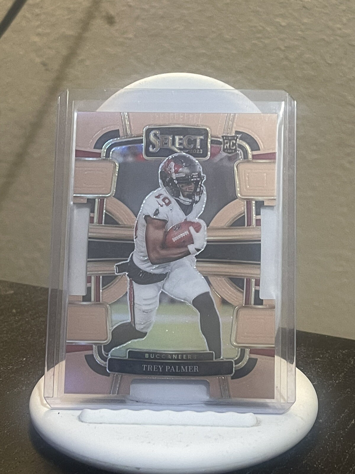 Trey Palmer 2023 SELECT COPPER PRIZM CONCOURSE LEVEL DIE CUT 153/299