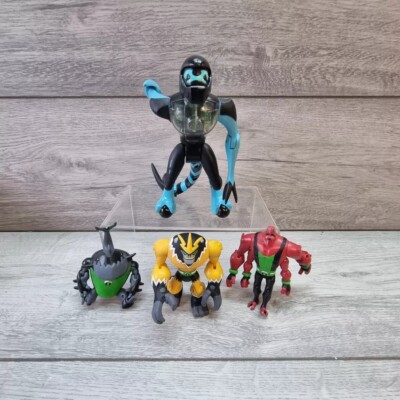Ben 10 Action Figuren Konvolut Restposten Bandai Playmates Cartoon Network x4 #6