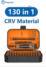 130PC Screwdriver Set Repair Kit Tools for Mobile Cell Phone PC Tablet Laptop