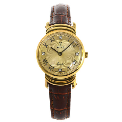 14kt Italy Gold VicencE Quartz Watch V279 Vintage Vicence Quartz Swiss Movement 14K Yellow Gold  main image 3