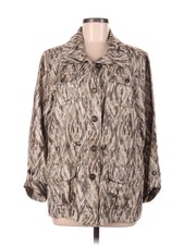 Chico's Women Gold Coat M