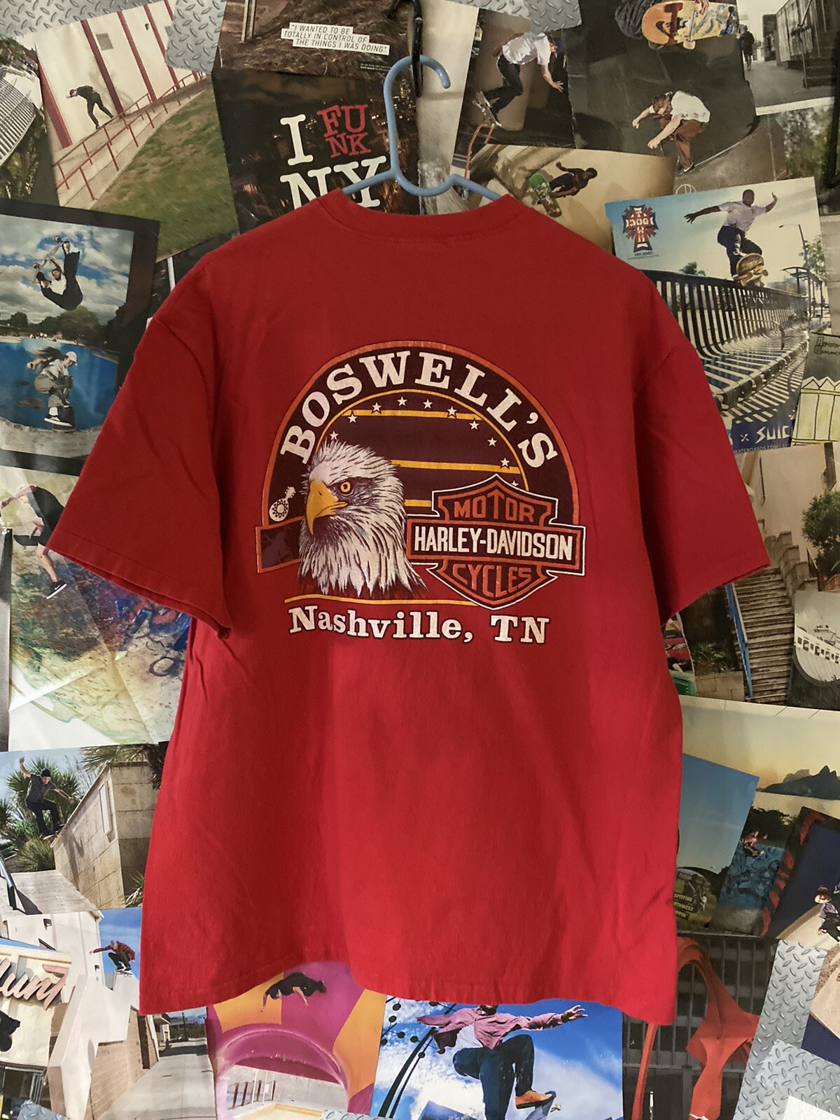 RARE VTG 1990 Harley Davidison Boswells Nashville, Te… Gem