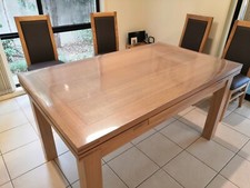 Plastic Tablecloth / Table Protector Cover   210cm x 100cm   3mm thickness