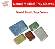 Dental Medical Tray Sleeve: Size A (Chayes)  B (Ritter)  F Mini Tray Tray Clear