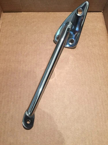 New Polished S/S Mirror Brackets 1960 1961 1962 1963 1964 1965 66 Chevy & GMC RH