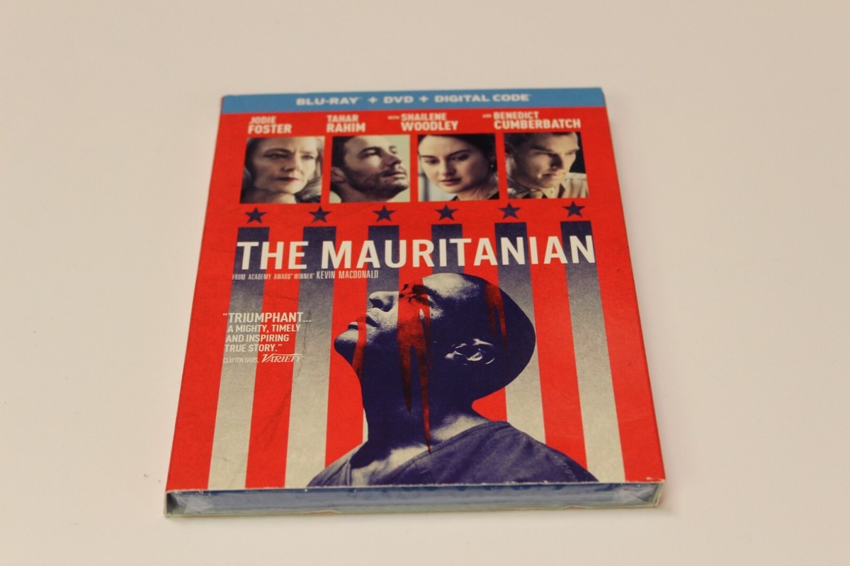 The Mauritanian (Blu-ray/DVD/Digital, 2021, 2-Disc Set) W