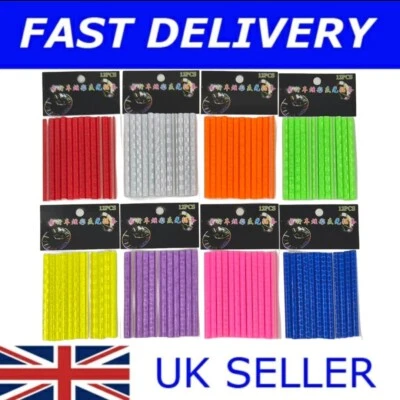 ESW LEISURE 24 Stück Clip On Fahrrad Rad Speichen Reflektoren Radfahren Reflektierende Schläuche