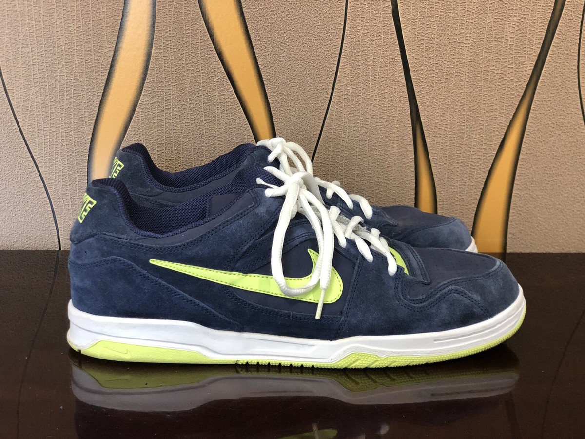 NIKEシューズ26.0 VINTAGE Nike Zoom Encore 6.0 Dark Blue Neon Green White SB 13