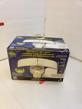 New Home Zone Motion Activated Security LED Light Dual Adjustable Lights 