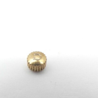 Original Omega Speedmaster 069sx42065 Gold Plate Crown NEU (Z686 