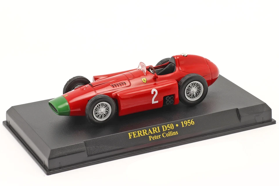 Peter Collins Ferrari D50 #2 Deutschland GP Formel 1 1956 1:43 Altaya